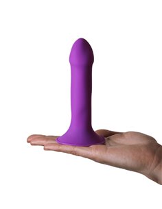 Dildo Hitsens 6 Doble Densidad Púrpura 2