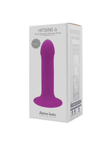 Dildo Hitsens 6 Doble Densidad Púrpura