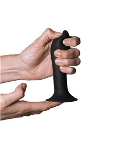 Dildo Hitsens 5 Doble Densidad Negro 2