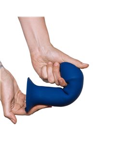Dildo Hitsens 1 Doble Densidad Azul 2