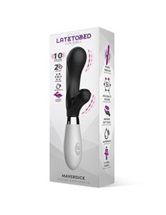 Maverdick Vibrador Silicona Negro 2
