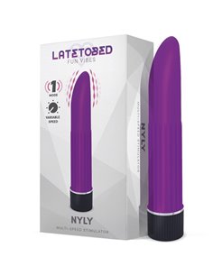 Nyly Estimulador Multi-Velocidad Púrpura