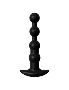 Cadena Anal con Vibración Negro