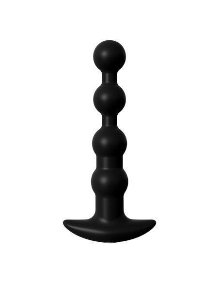 Cadena Anal con Vibración Negro