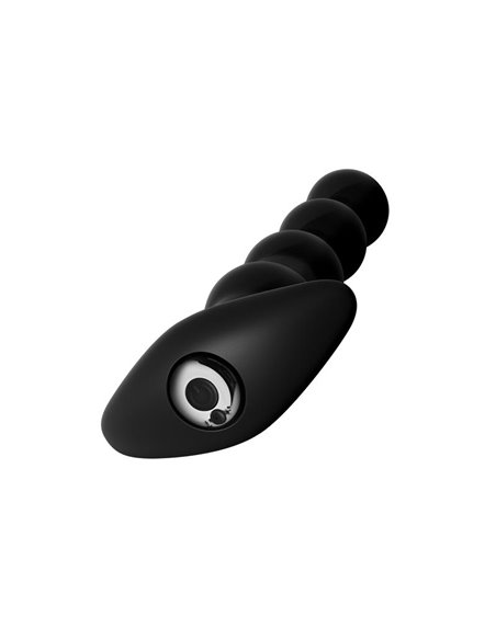 Cadena Anal con Vibración Negro