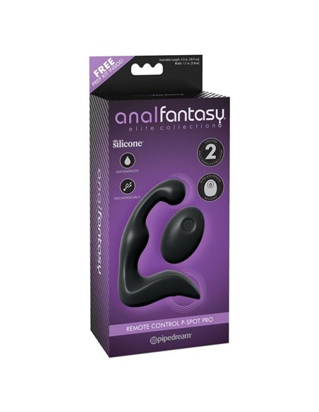 Masajeador Prostático con Vibración Negro
