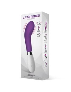 Benty Vibrador Silicona Púrpura 2