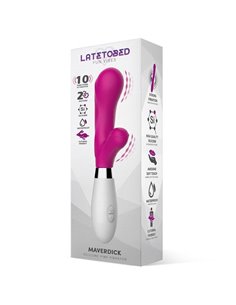 Maverdick Vibrador Silicona Rosa 2