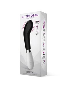 Benty Vibrador Silicona Negro 2