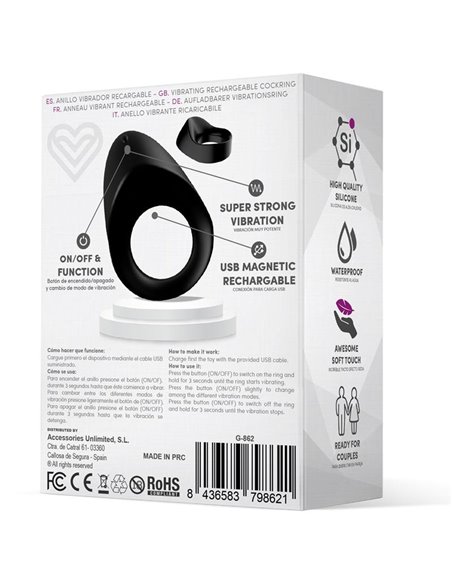Picker Anillo Vibrador Parejas Silicona