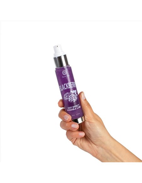 Secret Play Lubricante Efecto Calor Mora 50 ml