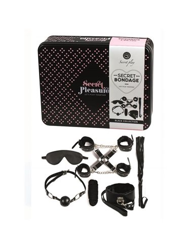 Secret Play Set 8 Piezas Negro