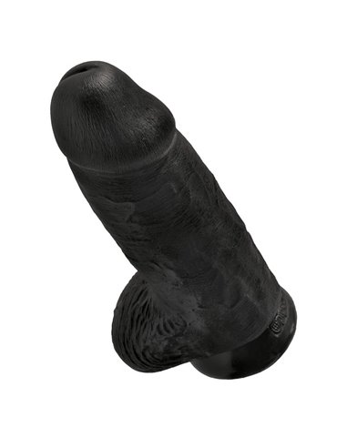 Dildo con Testículos 9 Chubby Negro