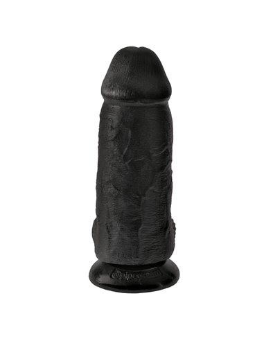 Dildo con Testículos 9 Chubby Negro