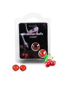 Secret Play Set 2 Brazilian Balls Aroma Cereza