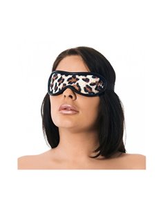 Antifaz con Estampado Leopardo Talla Única