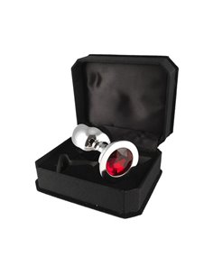 Plug Anal Acero Inoxidable Rojo 2