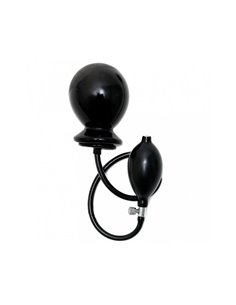Plug Inflable Negro Látex 2
