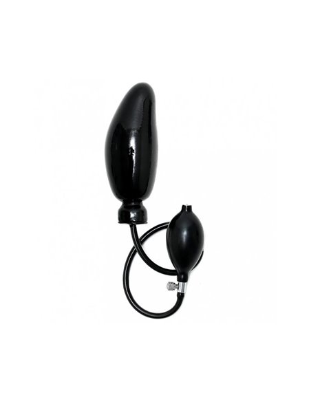 Dildo Inflable Látex Negro