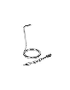 Plug Castidad Pene con Candado Acero Inoxidable 2