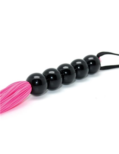 Flogger Silicona Rosa 38 cm