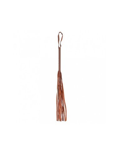 Flogger Cuero Marrón 62cm