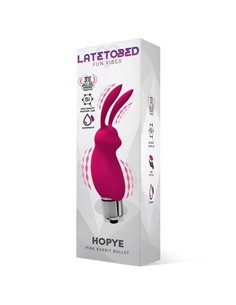 Hopye Bala Vibradora Conejito Silicona Rosa 2