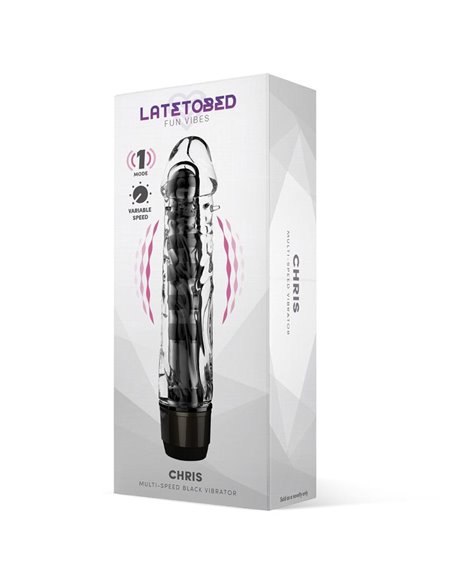 Chris Vibrador Multi Velocidad Negro