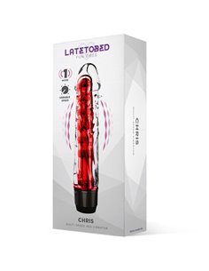 Chris Vibrador Multi Velocidad Rojo 2