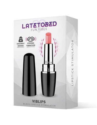 Viblips Estimulador Pintalabios Negro