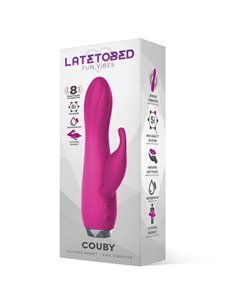 Couby Vibrador de Conejito Silicona Rosa 2