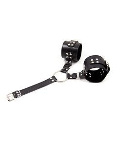 Collar con Restricciones Ajustable Negro 2