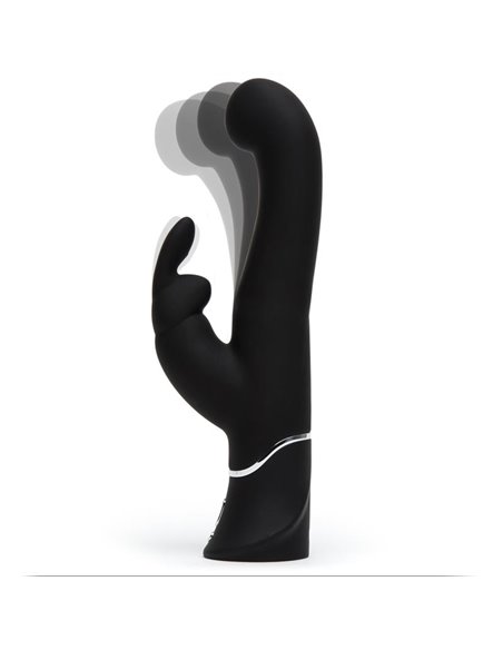 Vibrador G-Spot Stroker Rabbit Negro