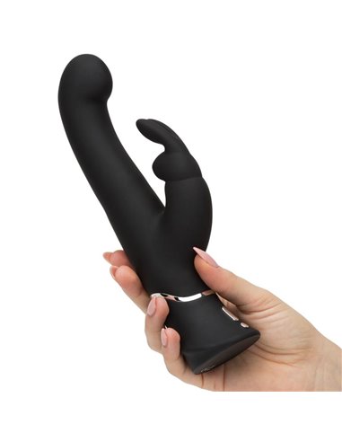 Vibrador G-Spot Stroker Rabbit Negro