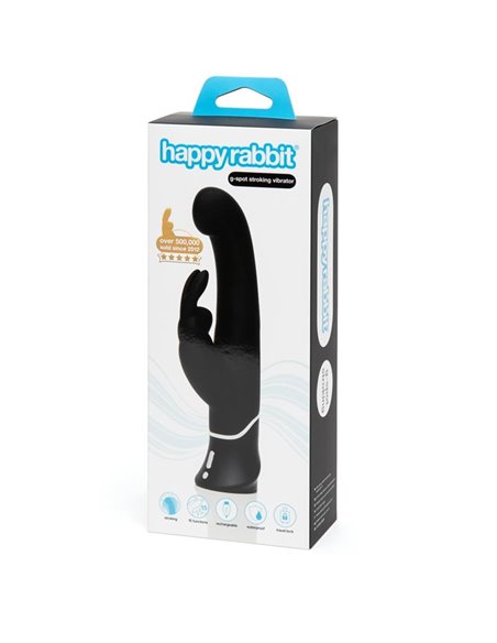 Vibrador G-Spot Stroker Rabbit Negro