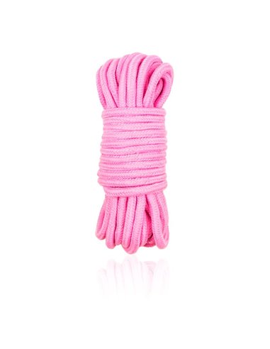Cuerda de Bondage de Algodón 10 Metros Rosa