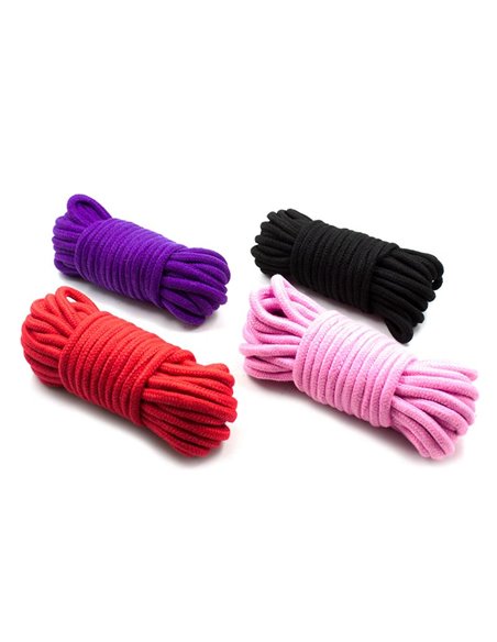 Cuerda de Bondage de Algodón 10 Metros Rosa