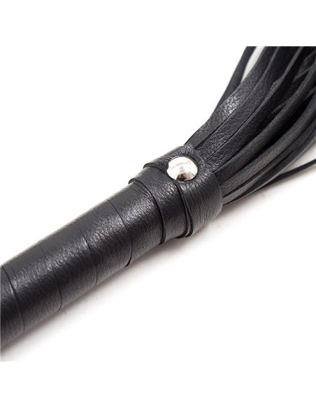 Flogger Mango de Metal 69 cm Negro