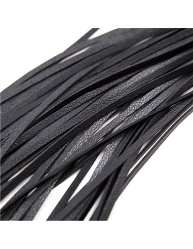 Flogger Mango de Metal 69 cm Negro