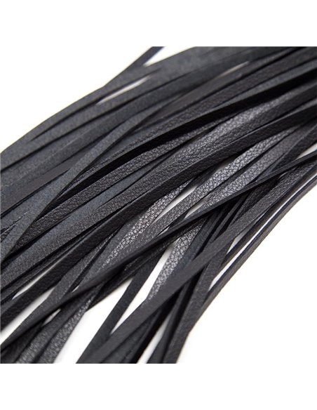 Flogger Mango de Metal 69 cm Negro