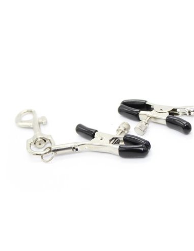 Pinzas para Pezones con Mosquetones Metal