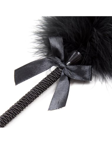 Plumero con Lazo 25 cm Negro