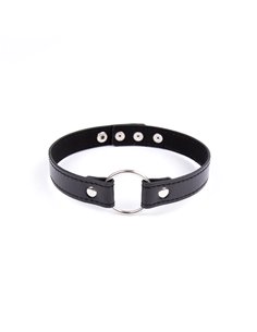 Collar con Aro Ajustable 38,2 cm Negro