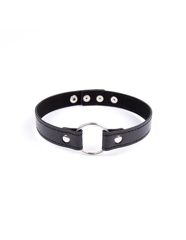 Collar con Aro Ajustable 38,2 cm Negro