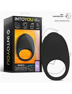Ringo Anillo Vibrador con APP Unibody Negro 2