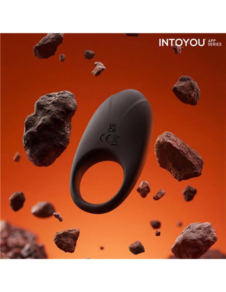 Ringo Anillo Vibrador con APP Unibody Negro