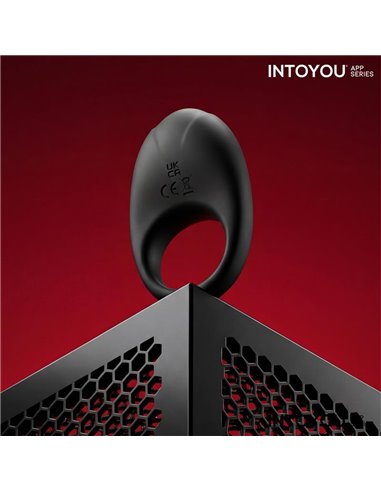 Ringo Anillo Vibrador con APP Unibody Negro