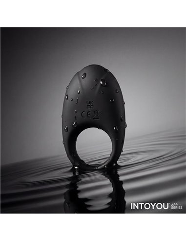 Ringo Anillo Vibrador con APP Unibody Negro