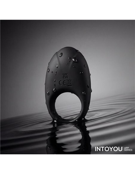 Ringo Anillo Vibrador con APP Unibody Negro