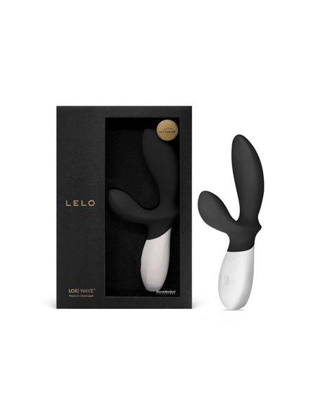 LOKI WAVE Estimulador Prostático Negro Obsidiana